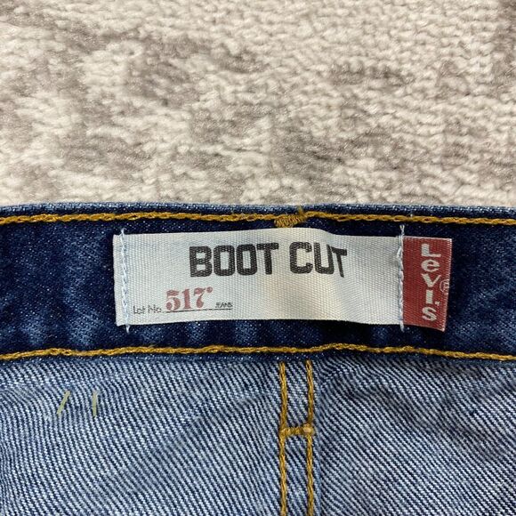 Levi’s 517 Bootcut Jeans Men’s Blue Western Cowboy Western Jeans Size 38x32 - Picture 6 of 7